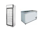 Холодильное оборудование (Шкаф DM107-S, Ларь DF130SF-S)