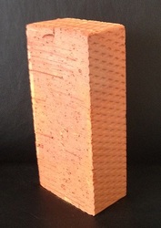 Кирпич цокольный,  керамический,  одинарный полнотелый рядовой М150